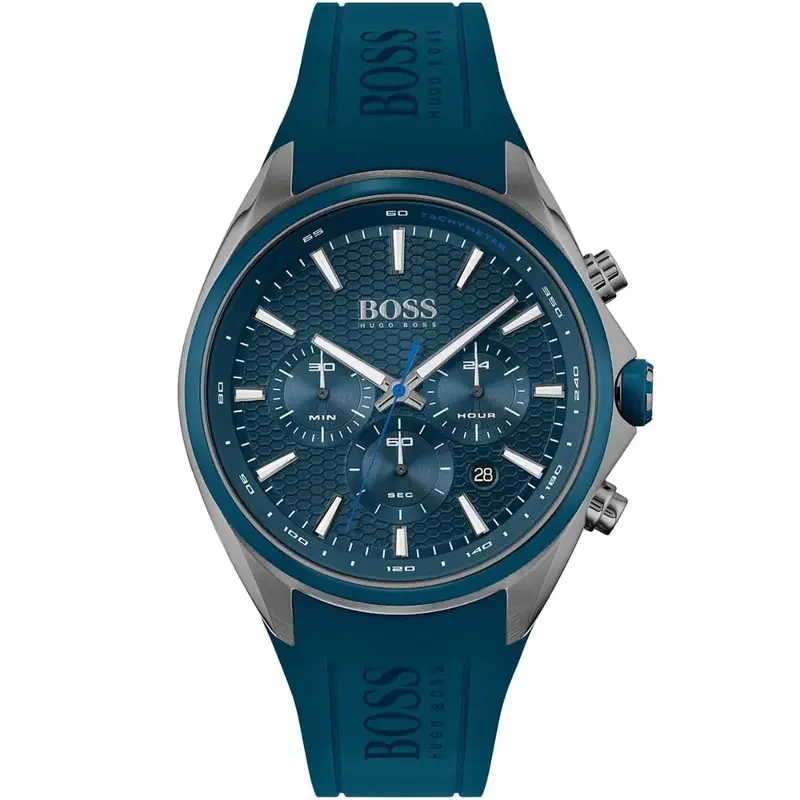Hugo Boss 1513856 Distinct Blue Dial Chronograph Men's Watch