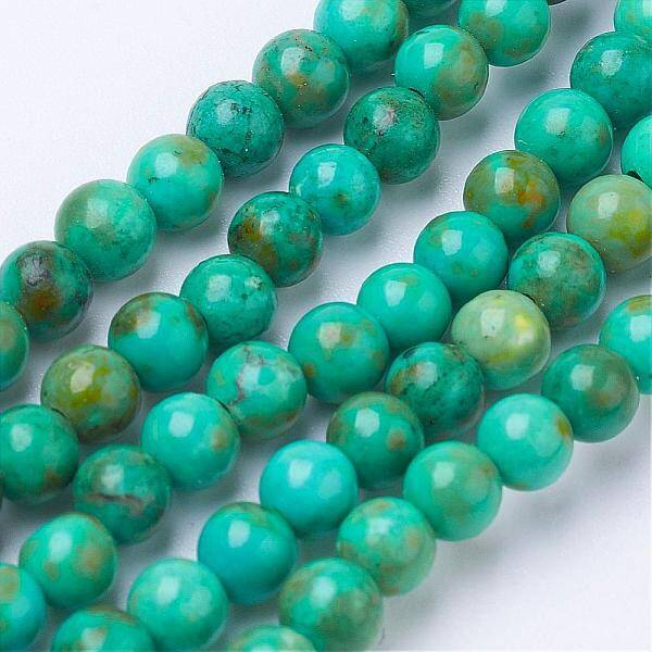 Natural Magnesite Bead Strands