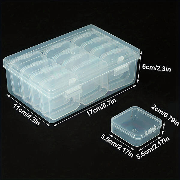 Plastic Craft Organizer Case Sets