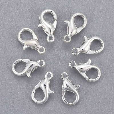 Zinc Alloy Lobster Claw Clasps