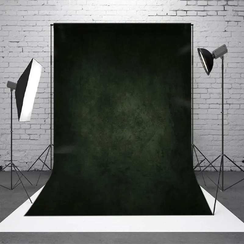 Matte Black Abstract Textured Backdrop For Photo - Aperturee