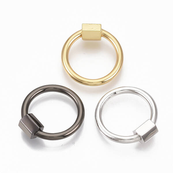 Brass Screw Carabiner Lock Charms