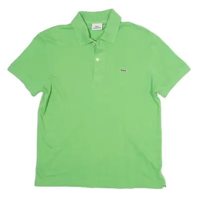 LACOSTE Mens Polo Shirt Green S