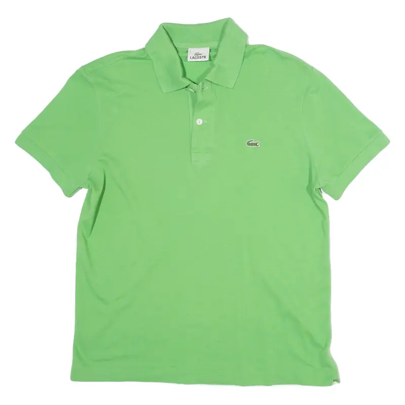 LACOSTE Mens Polo Shirt Green S