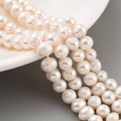 Natural Cultured Freshwater Pearl Beads Strands