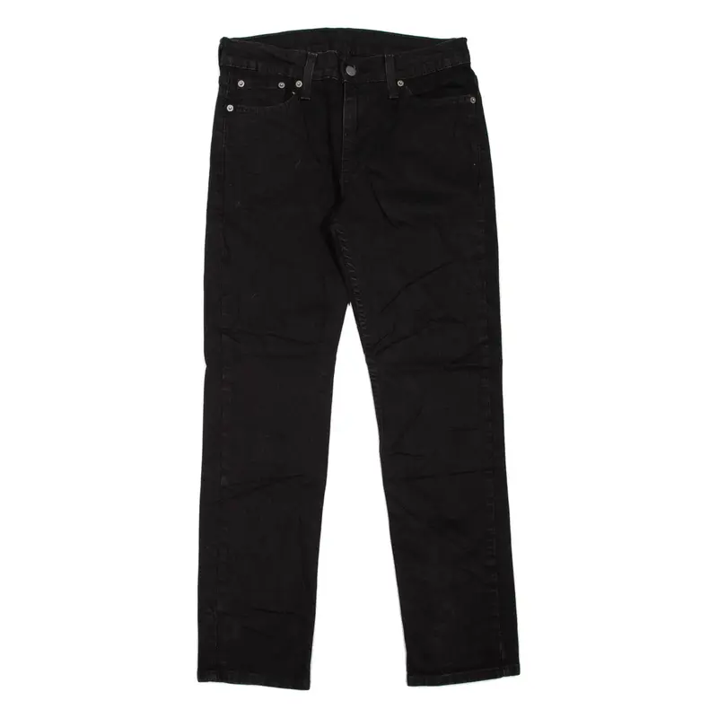 LEVI'S 511 Jeans Mens Black Slim Straight W30 L30