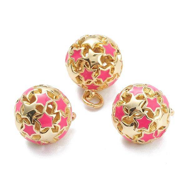 Brass Enamel Charms