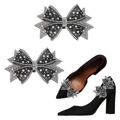 2Pcs Bowknot Shoe Decoration