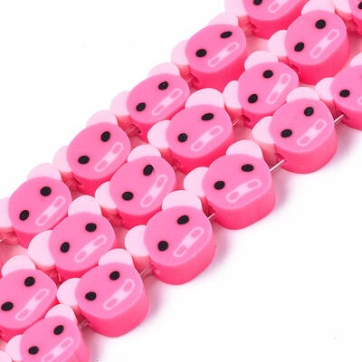 Handmade Polymer Clay Bead Strands