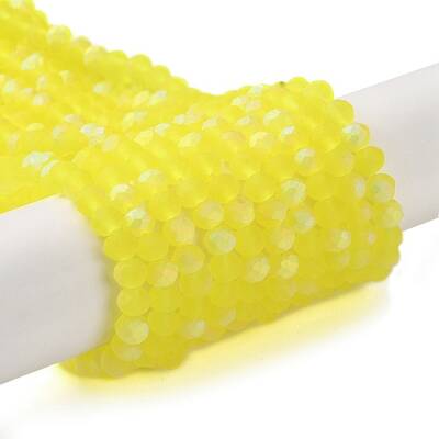 Transparent Glass Beads Strands