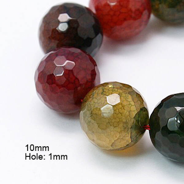 Natural Agate Beads Strands