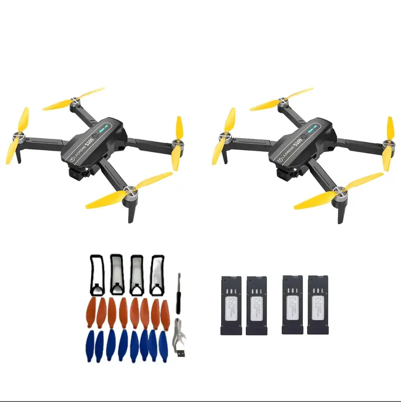 【Buy 1 Get 1 Free】Laomenie Drone E88*2 with 480p Camera 15 mins Flying Time Foldable FPV Drone with 2 Batteries Max Heigh...