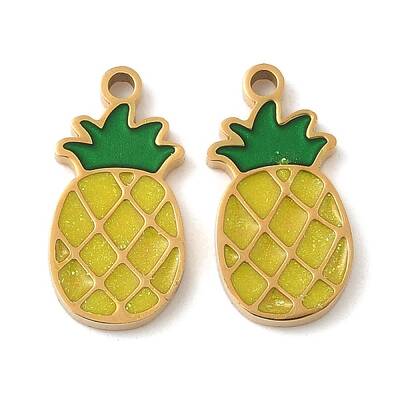304 Stainless Steel Enamel Pendants