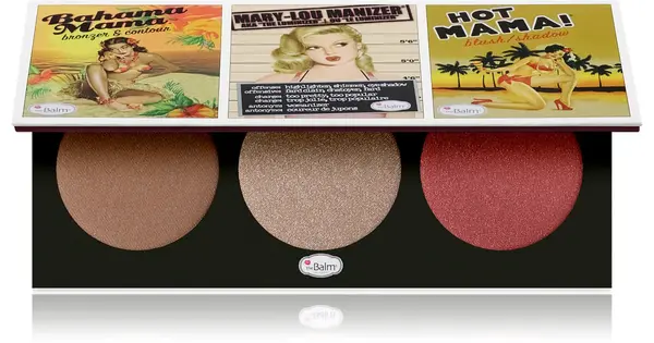 theBalm Must-Haves Trio Powder Makeup Set 6.6g