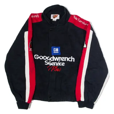 WINNER'S CIRCLE Dale Earnhardt Sr #3 NASCAR Mens Jacket Black Twill 90s USA M