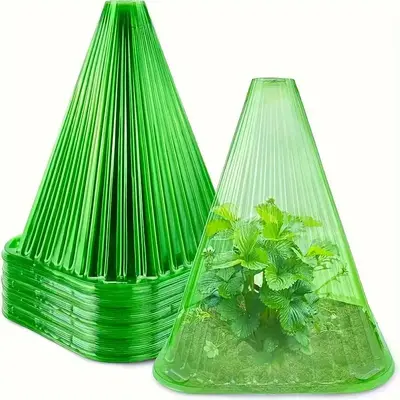 Reusable Plant Bell Cover (without plant), Plastic Plant Cover, Garden Protector, Plant Care & Support Supplies for Lawn & Ga...