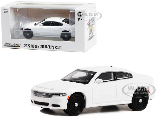 2022 Dodge Charger Pursuit Police Car White \