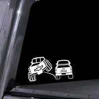 Chevy pee on Ford decal | Truck rivals | rear window decals | Silverado