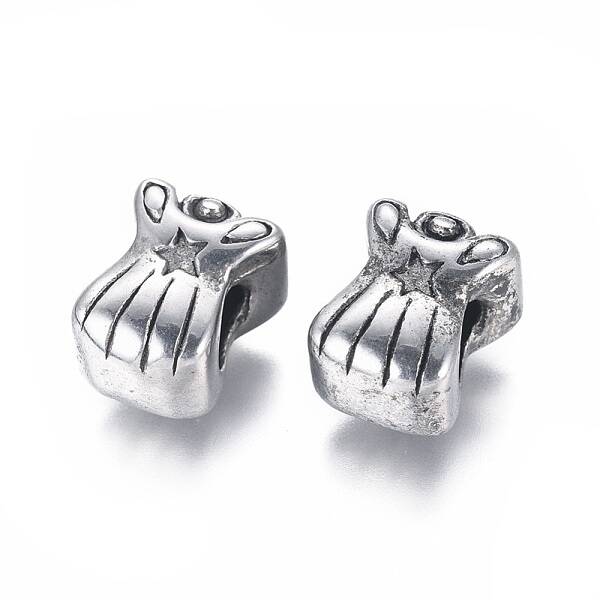 304 Stainless Steel European Beads