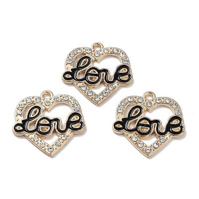 Alloy Enamel Pendants