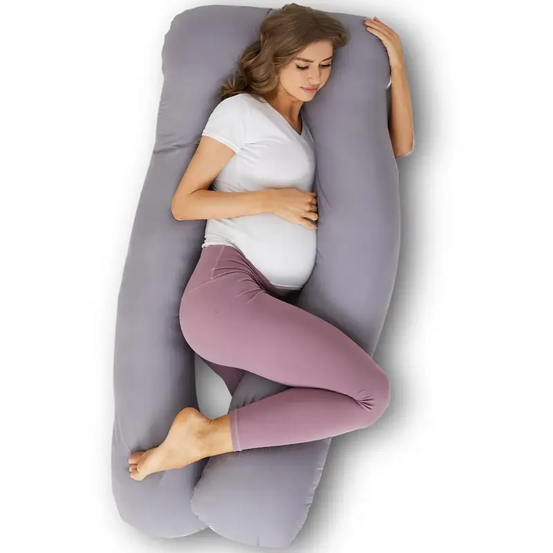 Maternity Pillow, Removable Cover Premium U Shaped Maternity Pillow, Support Back, Hips, Legs, Belly for Pregnant Women Sleep...
