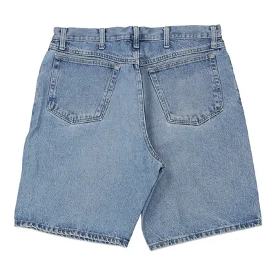 Wrangler Denim Shorts - 34W 10L Blue Cotton