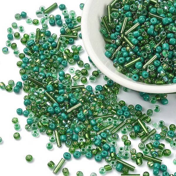 Opaque & Transparent Inside Colours Glass Seed Beads