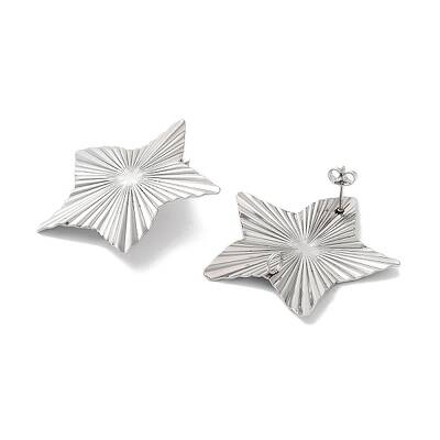 Non-Tarnish 304 Stainless Steel Stud Earring Findings