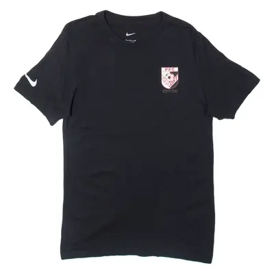 NIKE Fc Zurich Mens Football Shirt T-Shirt Black S