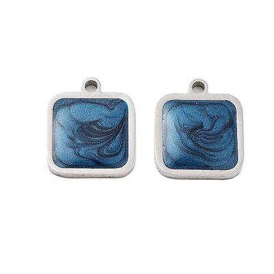 304 Stainless Steel Enamel Charms