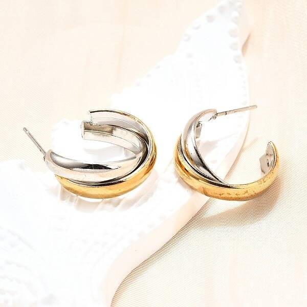 304 Stainless Steel Stud Earrings