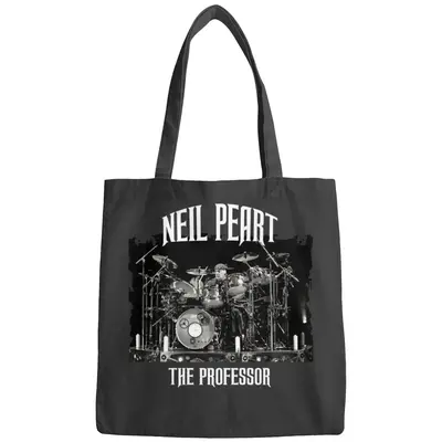 Anna Press Neil Peart The Professor The Drummer Black Bags Sweat Love | Essential Bags
