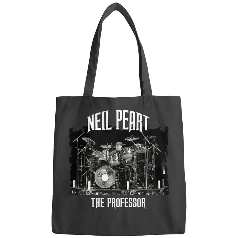 Anna Press Neil Peart The Professor The Drummer Black Bags Sweat Love | Essential Bags