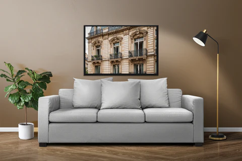 A Vision of Paris Building - AI-Driven Art