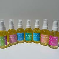 Spring 1 oz Sample Size - Body Gloss Oil in 2oz Bottles - Includes Sample Size Options Moisturizer formula with olive oil , c...