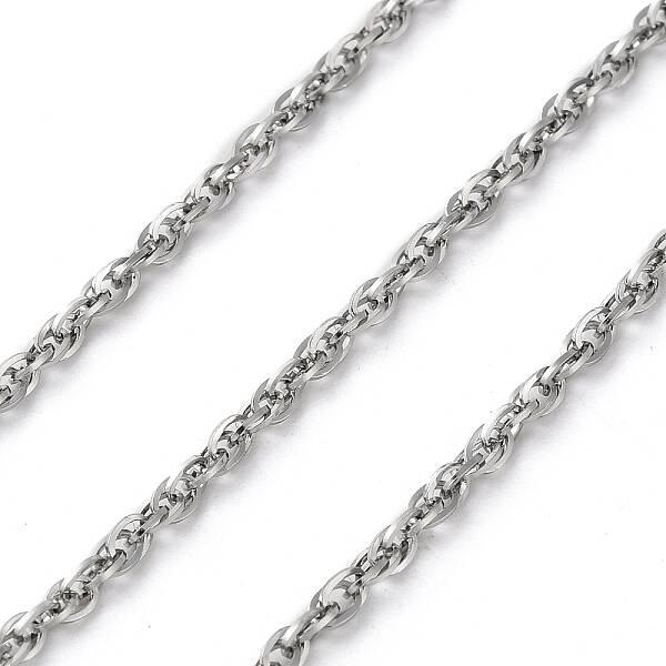 Tarnish Resistant 304 Stainless Steel Rope Chain