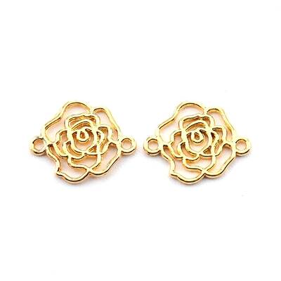 Baroque Style Zinc Alloy Connector Charms