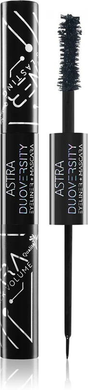 Astra Make-up Duoversity mascara and eyeliner 2 in 1 color 07 black Mirror 2x3,5 ml