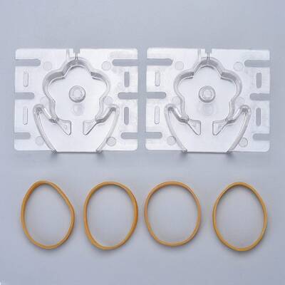Flower Plastic Candle Molds