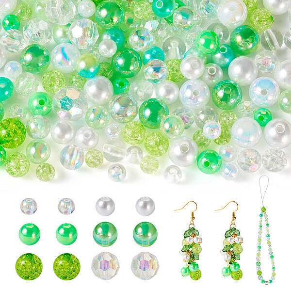 Transparent & Opaque Acrylic Bead