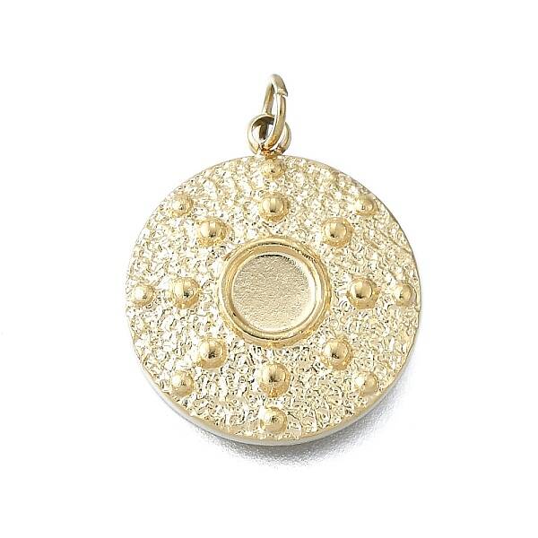 304 Stainless Steel Pendant Cabochon Settings