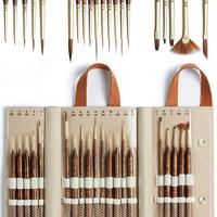 ARTIFY 20-Piece Extreme Detail Paint Brushes Set with Case - Miniature Brushes for Fine Detailing in Models, and All Art Crat...