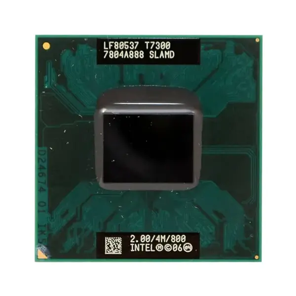 446892-001 HP 2.00GHz 800MHz FSB 4MB L2 Cache Socket PGA478 Intel Core 2 Duo T7300 Dual-Core Processor