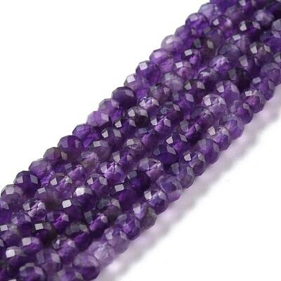 Natural Amethyst Beads Strands