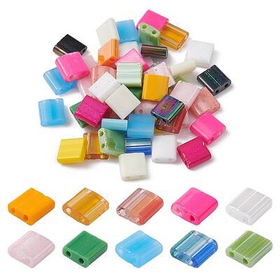 2-Hole Glass Seed Beads