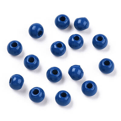 Spray Painted Alloy Beads