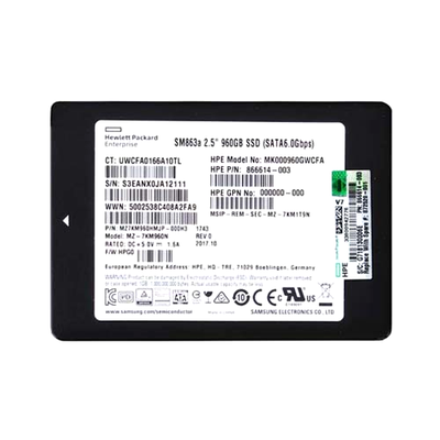 HP 872520-001 | 960GB SATA 6Gb/s Mixed Use 2.5-inch Solid State Drive