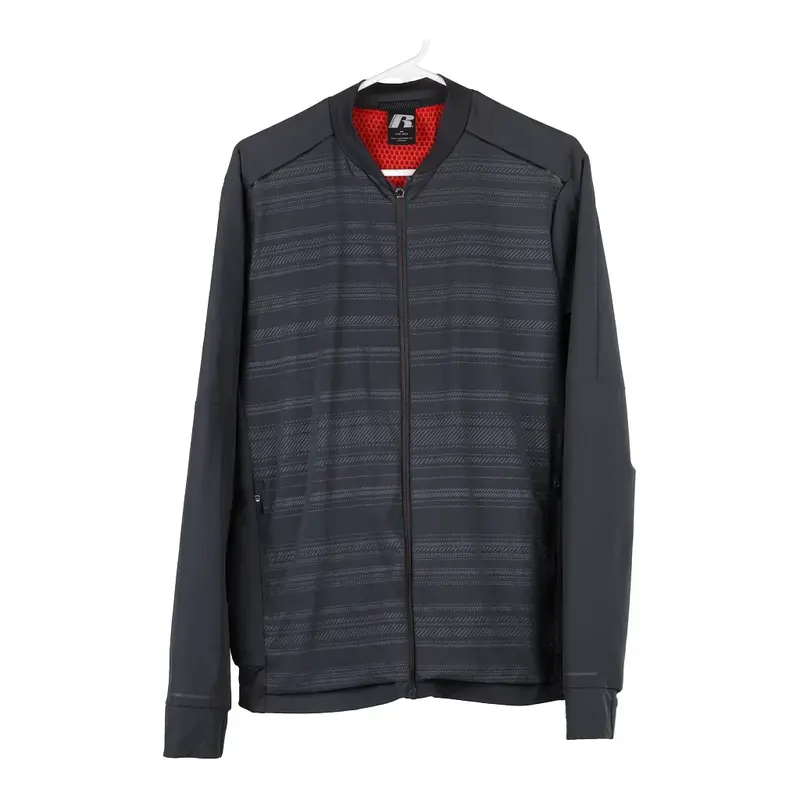Russell Athletic Jacket - Medium Grey Polyester