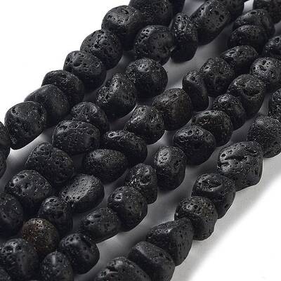 Natural Lava Rock Beads Strands