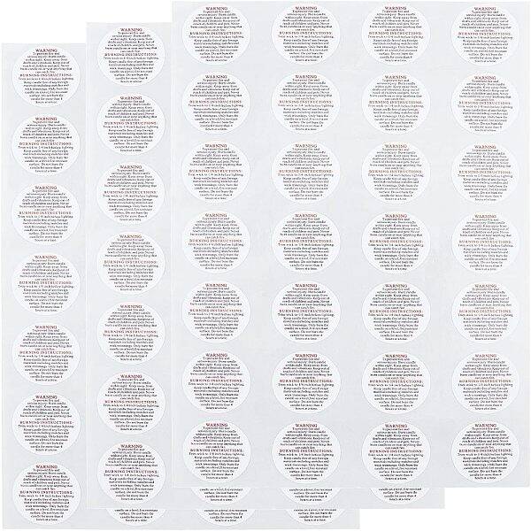 Coated Paper Label Stickers